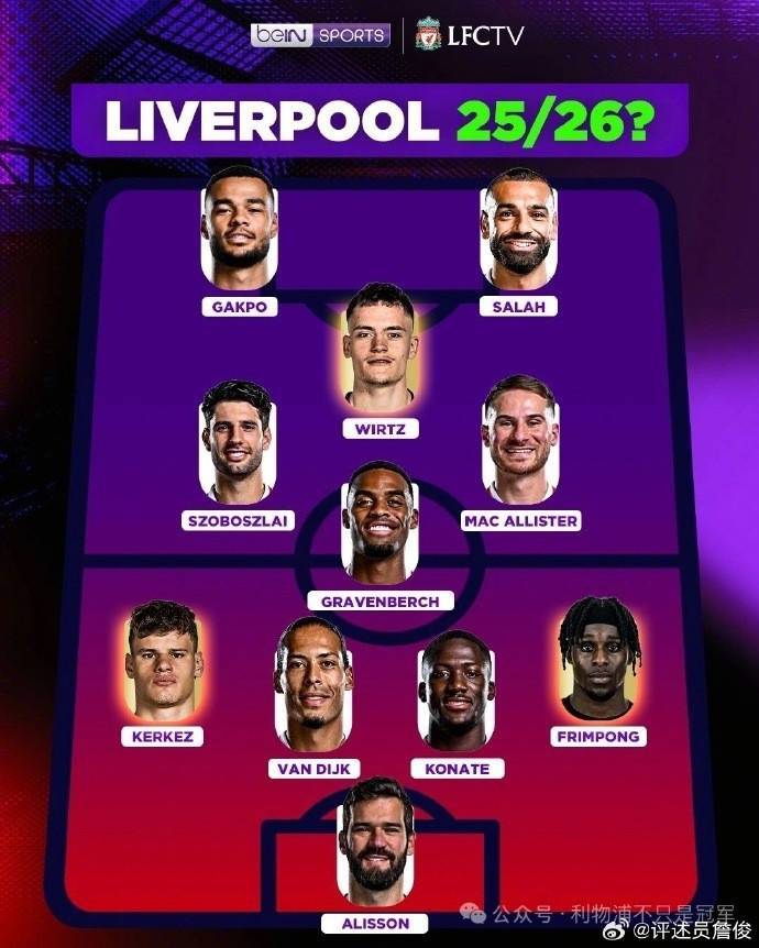 皇冠信用网注册开通_詹俊:若利物浦能跟上曼城的引援步伐皇冠信用网注册开通,下赛季这样的首发可否一战