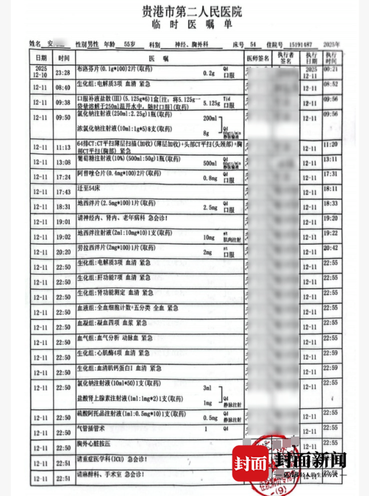 皇冠信用盘开户_广西男子因咳嗽入院仅两天突发躁狂离世皇冠信用盘开户，当地卫健委介入